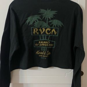 RVCA crop long sleeve